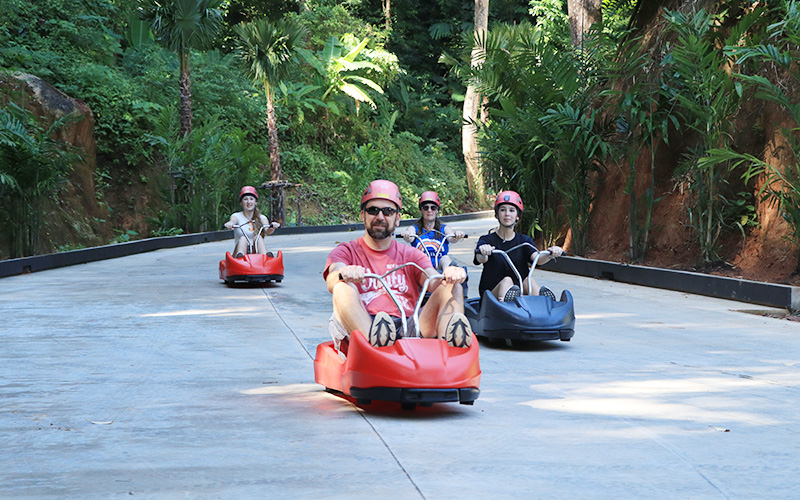 Ride The Luge with Speed